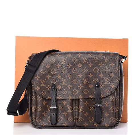 LOUIS VUITTON Monogram Macassar Christopher .